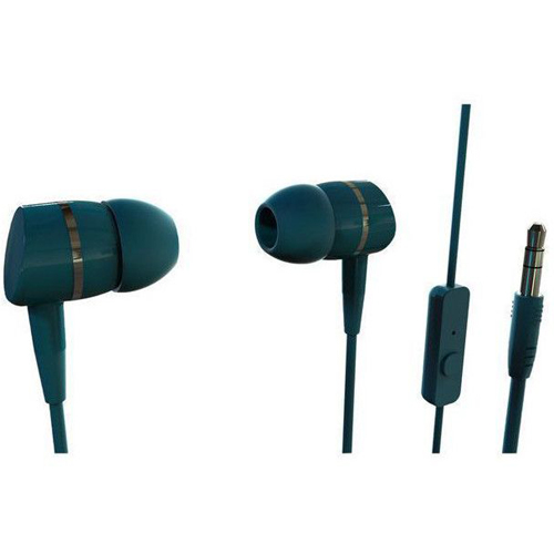 Auricular bóton con cable vivanco 38011 verde smartsound micro