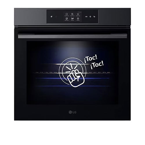 Horno 60 cm 76l lg wsed7665b negro mate a++