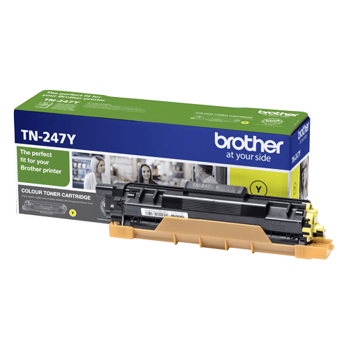 Toner amarillo compatible brother tn247 hl3230.