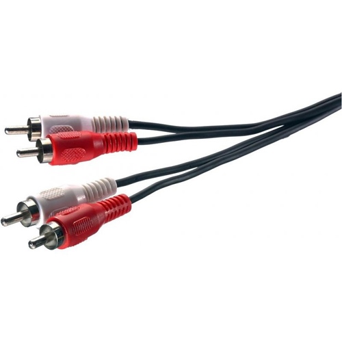 Cable audio 2 rca a 2 rca macho- macho vivanco vv22185