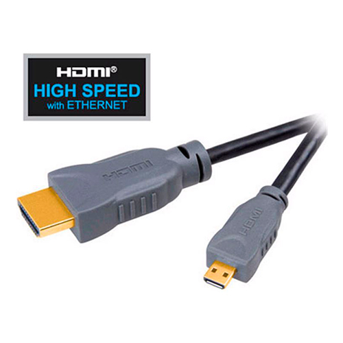 Cable hdmi a a hdmi b alta velocidad con ethernet 1.5 metros vivanco vv42092