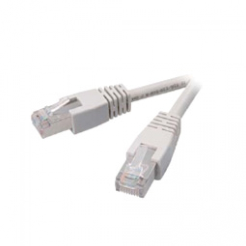 Cable de red rj45 - rj45 paralelo 2m blanco cat5e