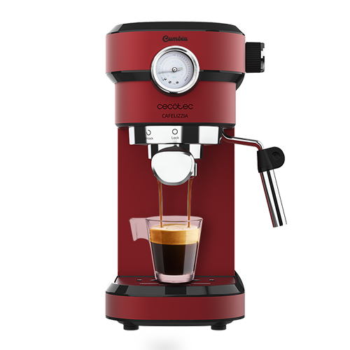 Cafetera espresso cecotec cafelizzia 790 shiny pro roja