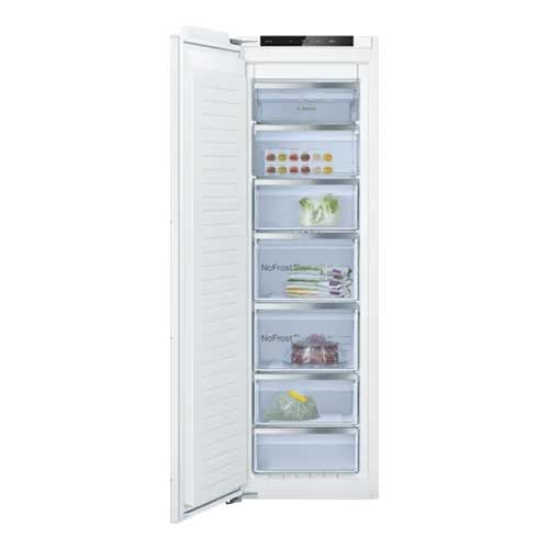 Congelador vertical 177x56 no frost bosch gin81ace0 integrable clase e