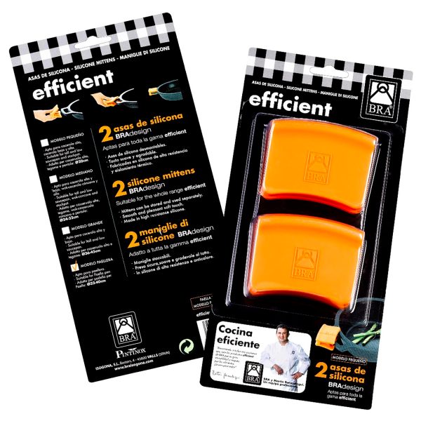 2 ASAS SILICONA NARANJA PAELLERA EFFICIENT - Imagen 2