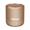 ALTAVOZ PORTATIL DAEWOO DBT-212 BLUETOOTH 5W DORADO