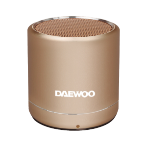 ALTAVOZ PORTATIL DAEWOO DBT-212 BLUETOOTH 5W DORADO