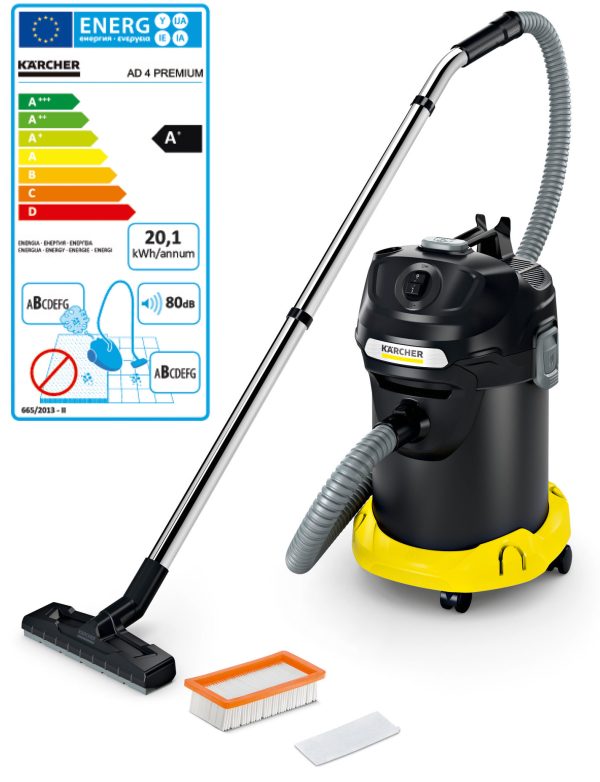 ASPIRADOR CENIZA KARCHER AD4PREMIUM 600W 17L 1.692.731.0 - Imagen 10