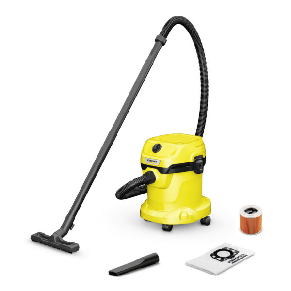 ASPIRADORA KARCHER WD 2 PLUS 1000W C/BOLSA SOLIDO/SECO 1.628-011.0