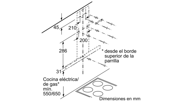 .AT.CAMPANA BALAY 3BC067EX 60CM INOX 730M3/H - Imagen 9