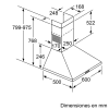 .AT.CAMPANA BALAY 3BC666MB 60CM A BCA 570M3/H - Imagen 6
