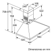 .AT.CAMPANA BALAY 3BC696MB 90CM A BCA 626M3/H - Imagen 6