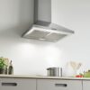 .AT.CAMPANA CANDY CCE116/1XGG INOX 60CM 285 M3H - Imagen 6