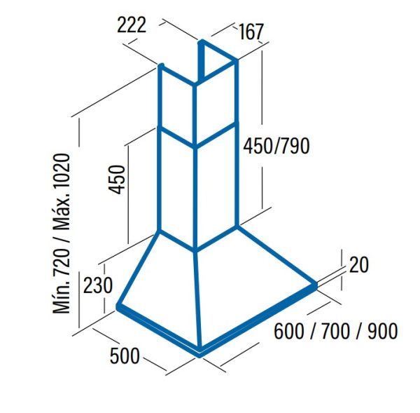 OMEGA 600 WH /L 02002010