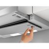 .AT.CAMPANA DECORATIVA INTEGRABLE AEG DPB3632S 60CM 410M/H INOX - Imagen 2