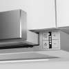 .AT.CAMPANA DECORATIVA INTEGRABLE AEG DPE5660M 60CM 445M/H INOX - Imagen 7
