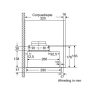 .AT.CAMPANA TELESC. SIEMENS LI64MB521 60CM B PLATA METAL 389M3/H - Imagen 2