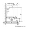 .AT.CAMPANA TELESC. SIEMENS LI97SA531 90CM A PLATA METAL 729M3/H - Imagen 3