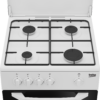 .AT.COCINA BEKO CSG 42009 DW GAS 4F C/HORNO GAS 50X50 - Imagen 4