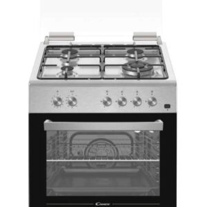 .AT.COCINA CANDY CGG655SI/E GAS 4F 60CM SILVER