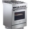 .AT.COCINA COMPACTA HAIER HGM64TC1X INOX 4F HORNO ELECT. 60CM - Imagen 3