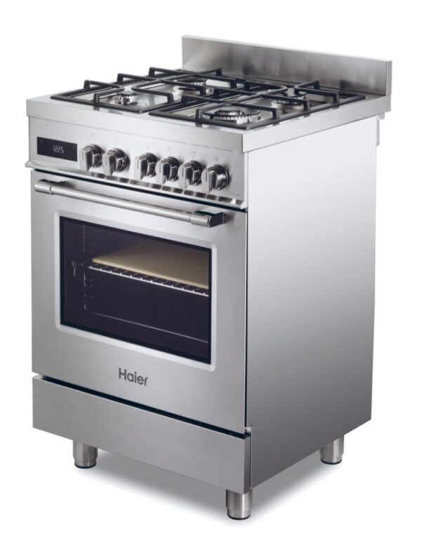 .AT.COCINA COMPACTA HAIER HGM64TC1X INOX 4F HORNO ELECT. 60CM - Imagen 5