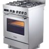 .AT.COCINA COMPACTA HAIER HGM64TC1X INOX 4F HORNO ELECT. 60CM - Imagen 6