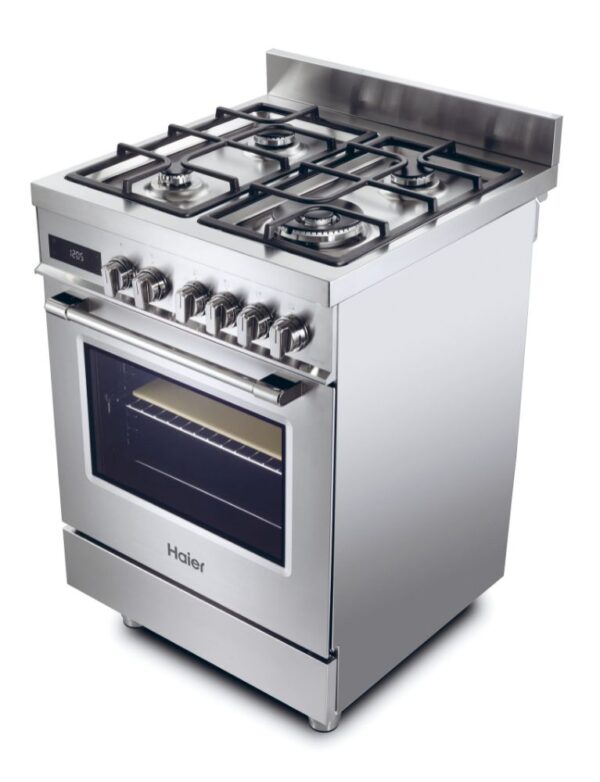 .AT.COCINA COMPACTA HAIER HGM64TC1X INOX 4F HORNO ELECT. 60CM - Imagen 8