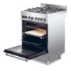 .AT.COCINA COMPACTA HAIER HGM64TC1X INOX 4F HORNO ELECT. 60CM - Imagen 9