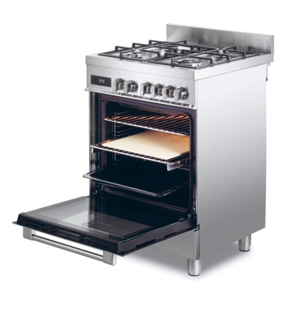 .AT.COCINA COMPACTA HAIER HGM64TC1X INOX 4F HORNO ELECT. 60CM - Imagen 9