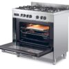 .AT.COCINA COMPACTA HAIER HGM95TC1X INOX 5F HORNO ELECT. 90CM - Imagen 5