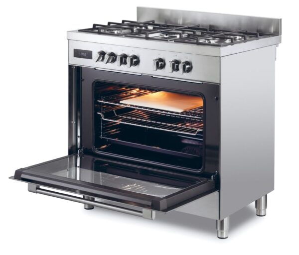 .AT.COCINA COMPACTA HAIER HGM95TC1X INOX 5F HORNO ELECT. 90CM - Imagen 5