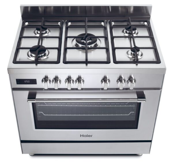 .AT.COCINA COMPACTA HAIER HGM95TC1X INOX 5F HORNO ELECT. 90CM - Imagen 6