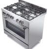.AT.COCINA COMPACTA HAIER HGM95TC1X INOX 5F HORNO ELECT. 90CM - Imagen 8