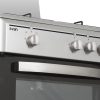 .AT.COCINA SVAN SKGW3500X C/HORNO A GAS 49,8X56 3F - Imagen 4