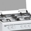 .AT.COCINA SVAN SKGW4601 59,8X61 4F C/WOK BCO T.CRISTAL - Imagen 5