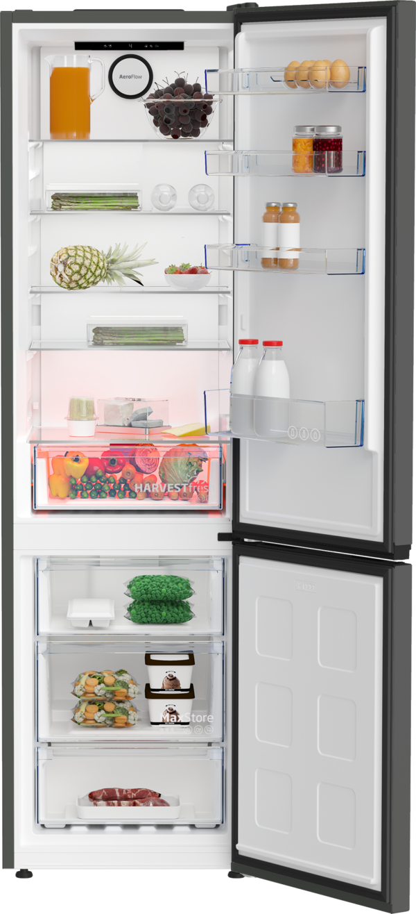 .AT.COMBI BEKO B5RCNE405HG 203X60 NF D 355L GRIS MANHATTAN - Imagen 5