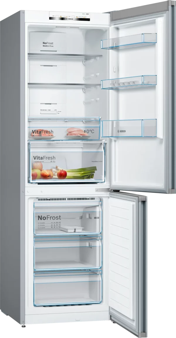 .AT.COMBI BOSCH KGN362IDA 186X60 NF D 326L INOX - Imagen 2