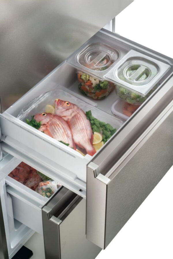 .AT.COMBI FRENCH DOOR HAIER HTR7720DNMP NF D 201X70 INOX - Imagen 10