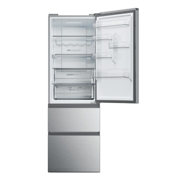 .AT.COMBI FRENCH DOOR HAIER HTW 5618CNMG NF C 185X59,5 INOX - Imagen 3