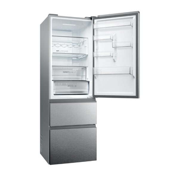 .AT.COMBI FRENCH DOOR HAIER HTW 5618CNMG NF C 185X59,5 INOX - Imagen 6