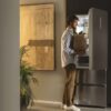 .AT.COMBI FRENCH DOOR HAIER HTW7720DNMP NF D 201X70 INOX - Imagen 14