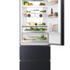 .AT.COMBI - FRENCH DOOR HAIER HTW7720ENMB 206X70 NF E NGO. - Imagen 3