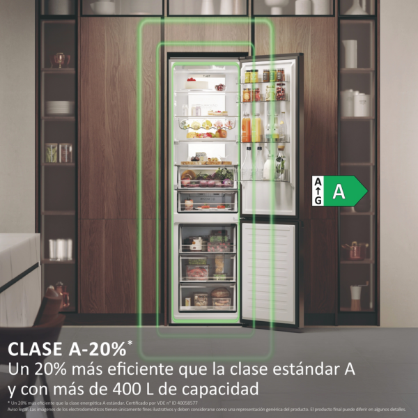 .AT.COMBI HAIER HDPW7620AANPK 205X59,5 NF A INVERTER DISP.HON 409L IN - Imagen 29