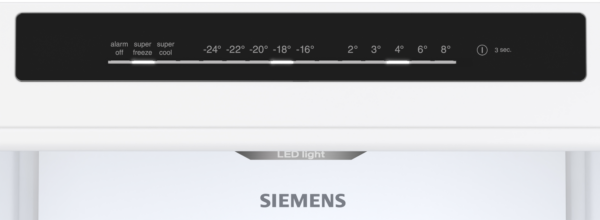 .AT.COMBI SIEMENS KG36N2WCF 186X60 NF C 321L BCO - Imagen 4