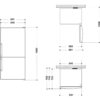 .AT.COMBI WHIRLPOOL W84BE 72 X 2 186X84 NF E INOX - Imagen 30