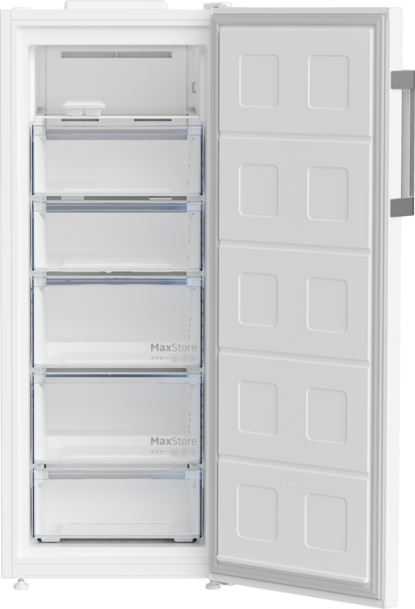 .AT.CONGELADOR VERTICAL BEKO B3RFNE274W 151,5X59,7 NF E BCO. - Imagen 4