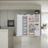 .AT.CONGELADOR VERTICAL INT. HAIER HAUN518EW 176,9X54 TOTAL NF E 200L - Imagen 6