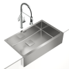 .AT.FREGADERO TEKA 115000056 AMERICAN PRO 80 M-XP 1C - Imagen 5