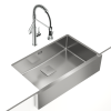 .AT.FREGADERO TEKA 115000056 AMERICAN PRO 80 M-XP 1C - Imagen 7